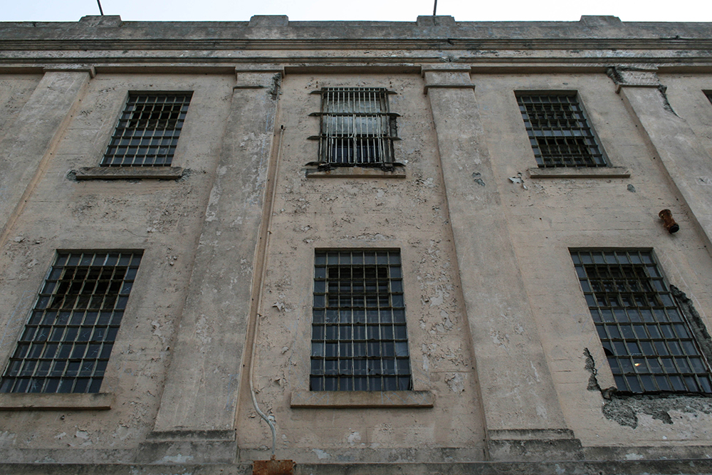 Alcatraz Prison Exterior Windows © 2023 sublunar