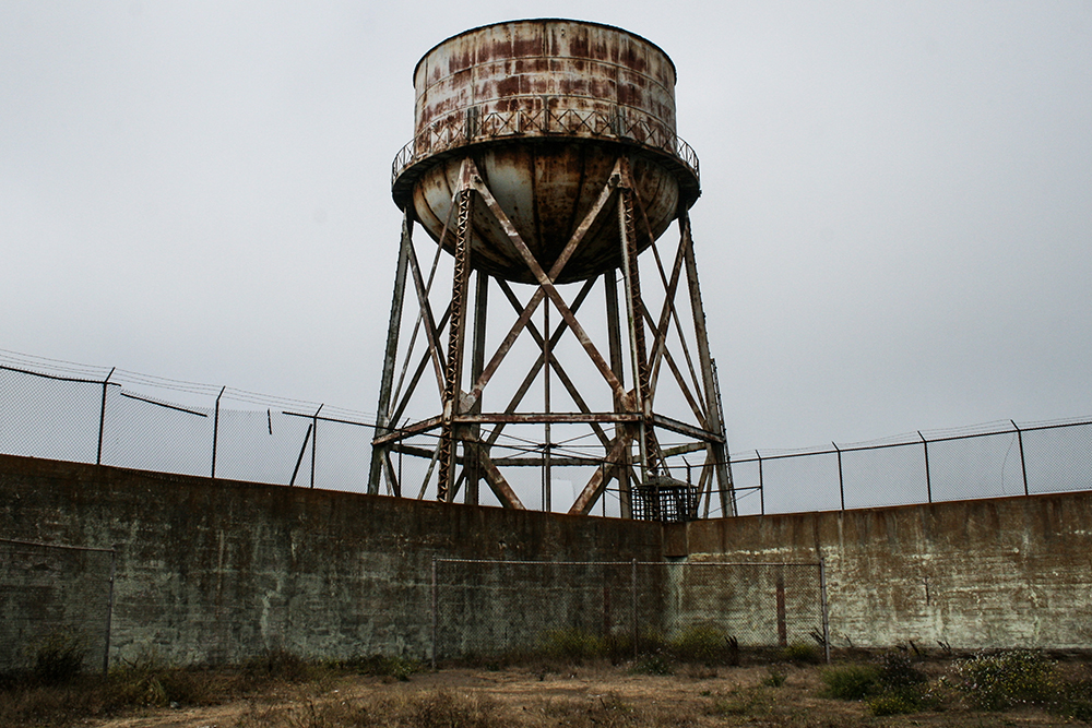 Alcatraz Prison Water Tower © 2023 sublunar